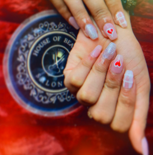Elegant nail art design